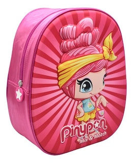 Foto 2 | Mini Backpack Pinypon Mix And Match 3d Rosa 15952 Famosa