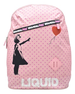 Foto 1 | Mochila Brandalised Niña Con Globo Estampado Rosa Primaria 161842 Liquid
