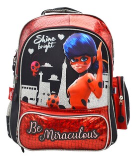 Foto 1 | Mochila Be Miraculous Shine Bright 3d Roja Primaria Fotorama