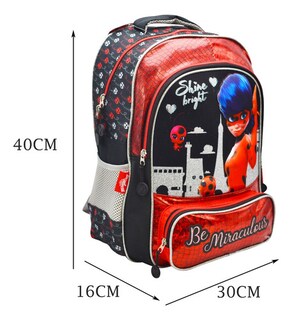 Foto 2 | Mochila Be Miraculous Shine Bright 3d Roja Primaria Fotorama