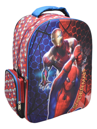 Foto 3 pulgar | Mochila Marvel Spider Man Personajes 2 Estampado 3d  Multicolor Primaria 125731 Ruz
