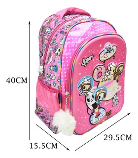Foto 2 | Mochila Sweet Donas Y Mascotas Espaciales 3d Estampado Rosa Primaria Tokidoki