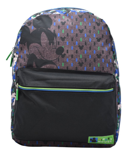 Mochila Disney Mickey Mouse The True Original Con Porta Computadora 148715 Primaria Ruz