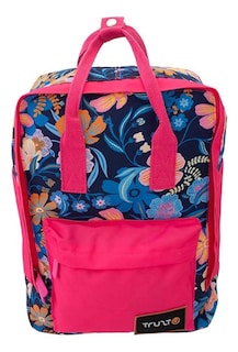 Foto 1 | Mochila Lisa Estampado Flores Primaria 157637 Truzt