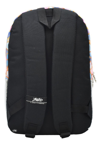 Foto 4 pulgar | Mochila Escamas De Sirena Gris Lisa Primaria Negra Miko Club