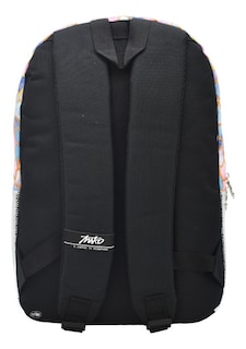 Foto 3 | Mochila Escamas De Sirena Gris Lisa Primaria Negra Miko Club