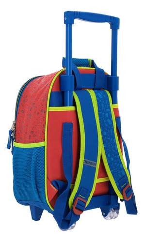 Foto 3 pulgar | Mochila Con Ruedas Dino Land T Rex 3d Estampado Roja Co66062 Kinder Chenson