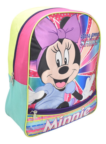 Foto 3 pulgar | Mochila Minnie Mouse Stars Gonna Shine Estampado Rosa 159071 Primaria Ruz