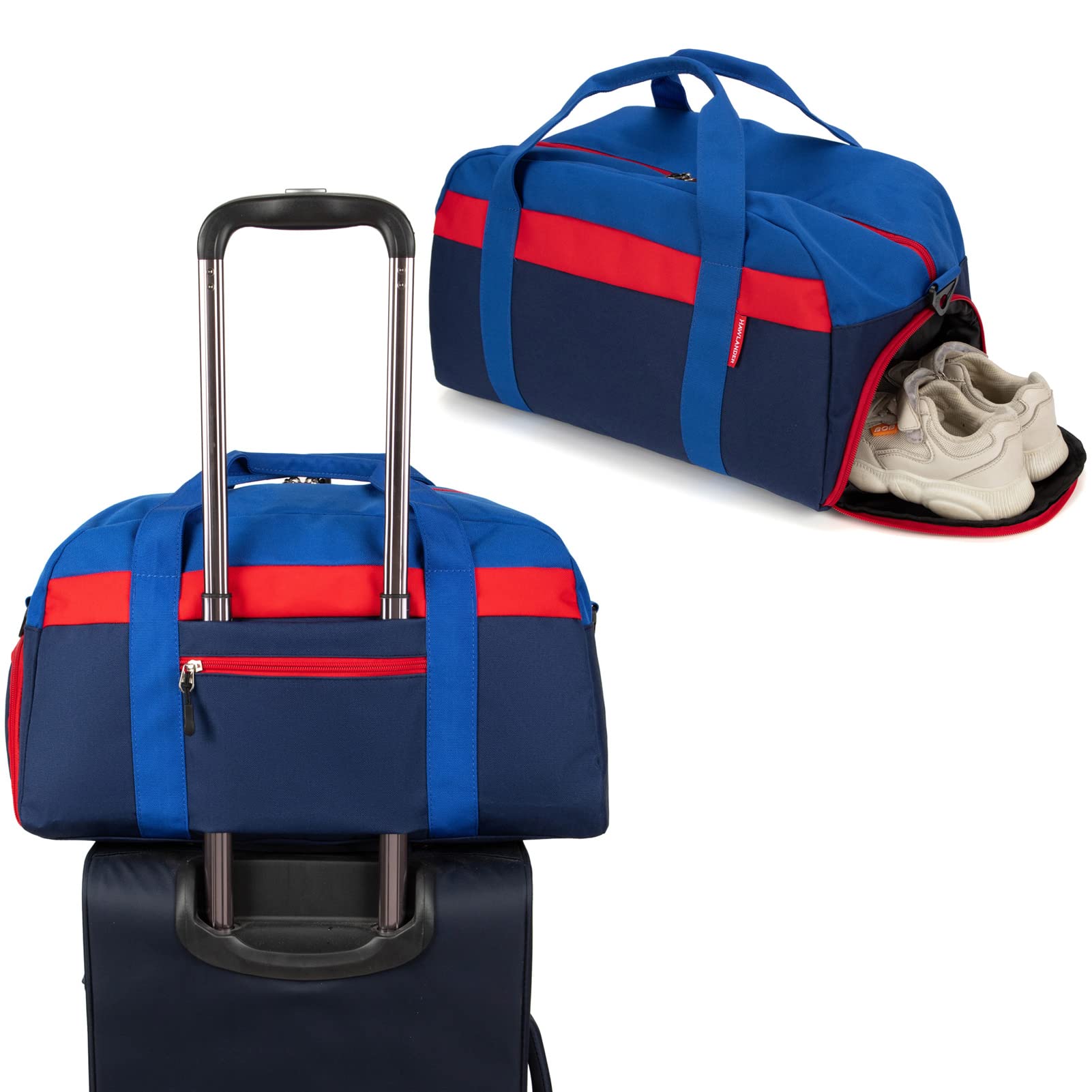 Foto 5 pulgar | Bolsa De Viaje Hawlander Kids Para Niños O Niñas, Color Azul Marino - Venta Internacional.