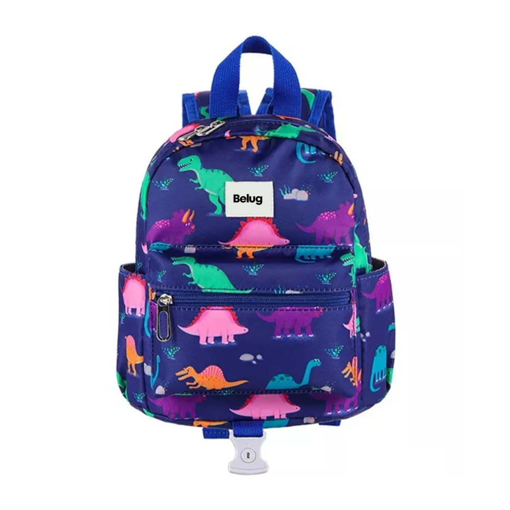 Mochila Anti Pérdida Arnés/correa 3pz Belug, Azul