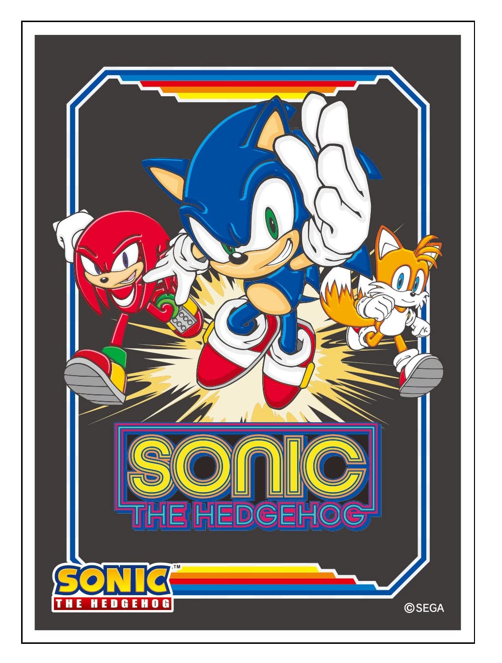 Fundas Para Cartas Sensky Sonic The Hedgehog Retro Arcade X65 - Venta Internacional.