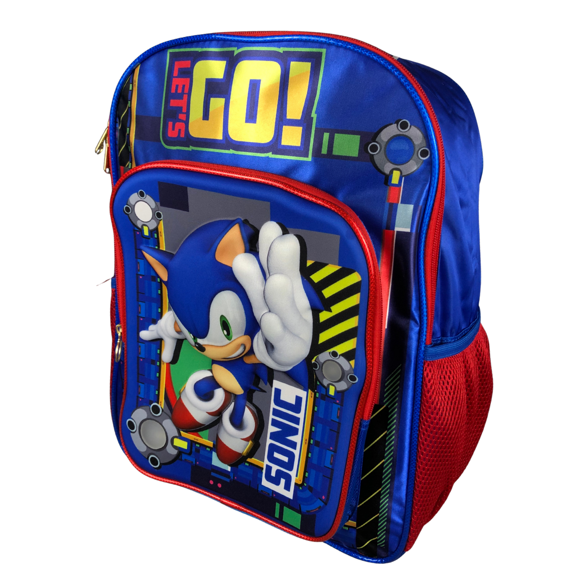 Foto 4 | Combo Mochila, Lonchera Y Lapicera Sonic Con Luz Interactiva
