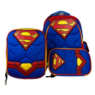 Foto 1 | Combo Mochila, Lonchera Y Lapicera Superman