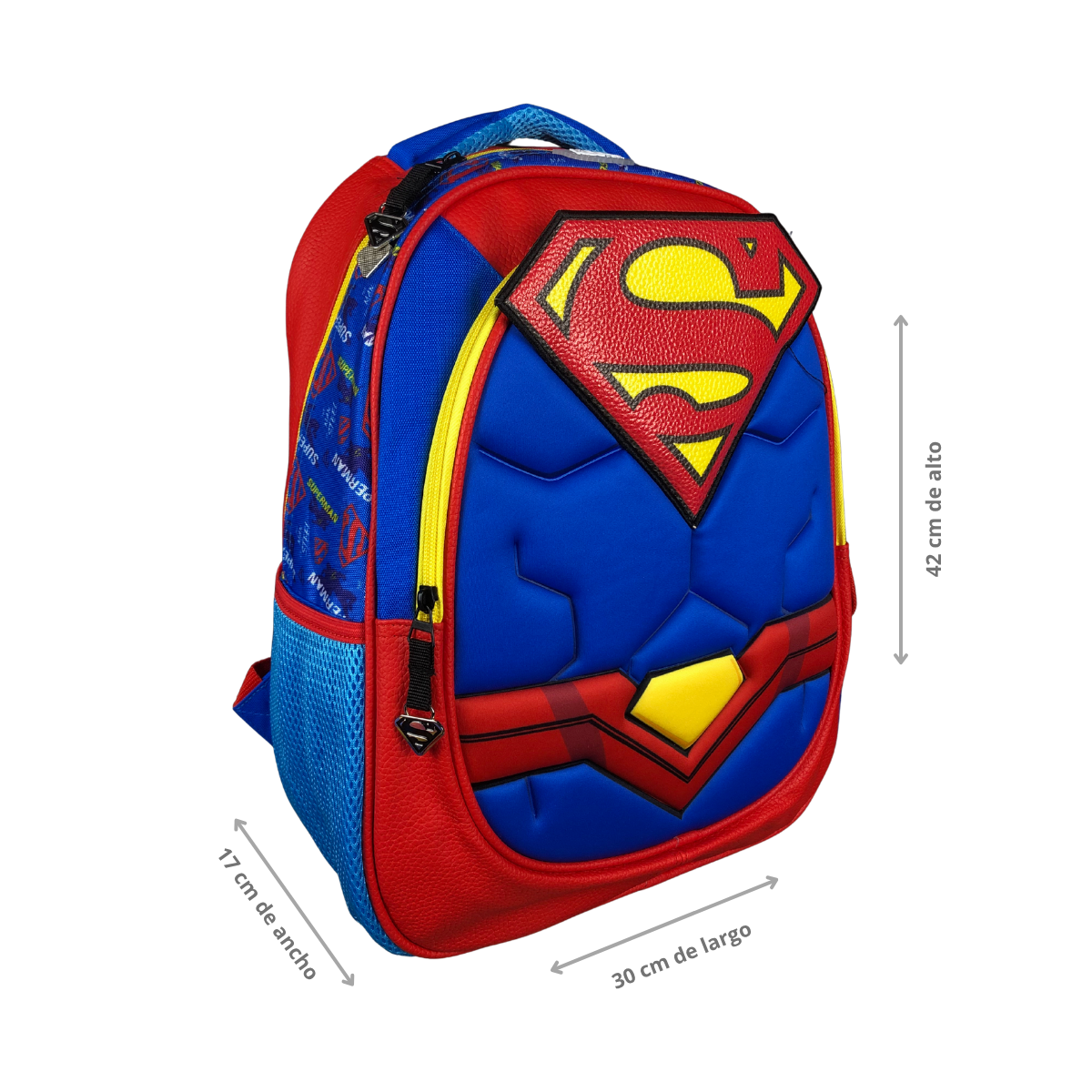 Foto 4 pulgar | Combo Mochila, Lonchera Y Lapicera Superman