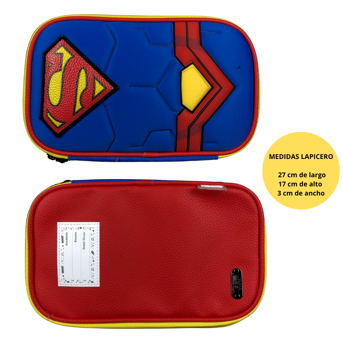 Foto 8 pulgar | Combo Mochila, Lonchera Y Lapicera Superman