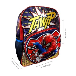 Foto 3 | Combo Mochila, Lonchera Y Lapicera Spiderman Luz Interactiva
