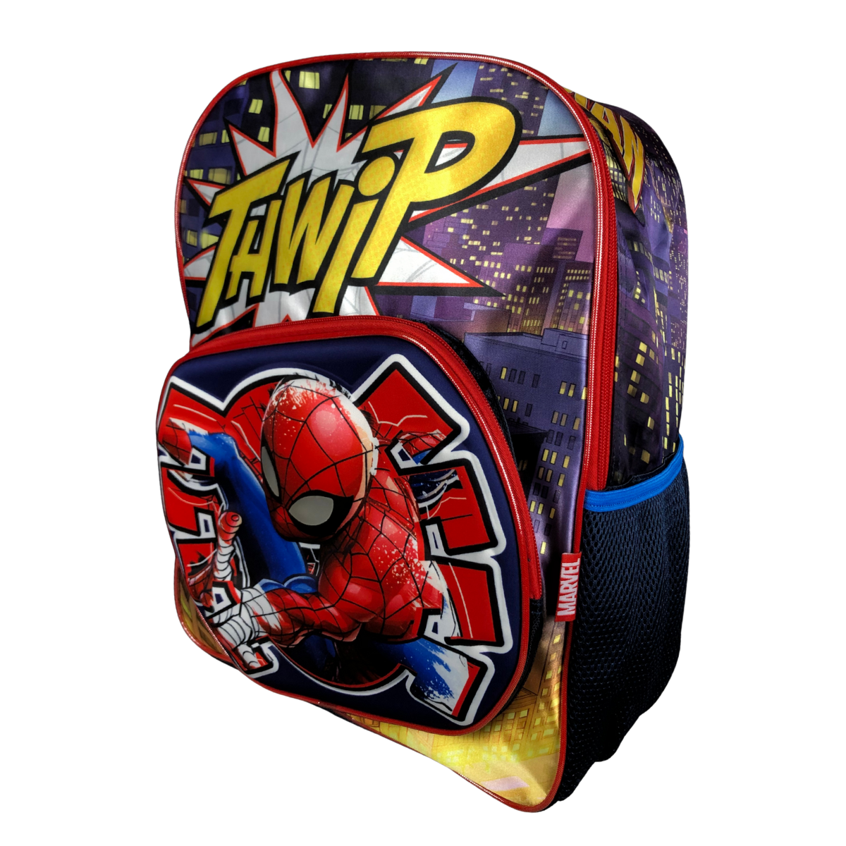 Foto 5 pulgar | Combo Mochila, Lonchera Y Lapicera Spiderman Luz Interactiva
