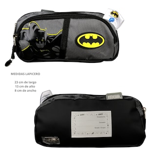 Foto 6 | Kit Escolar Mochila Y Lapicera De Batman