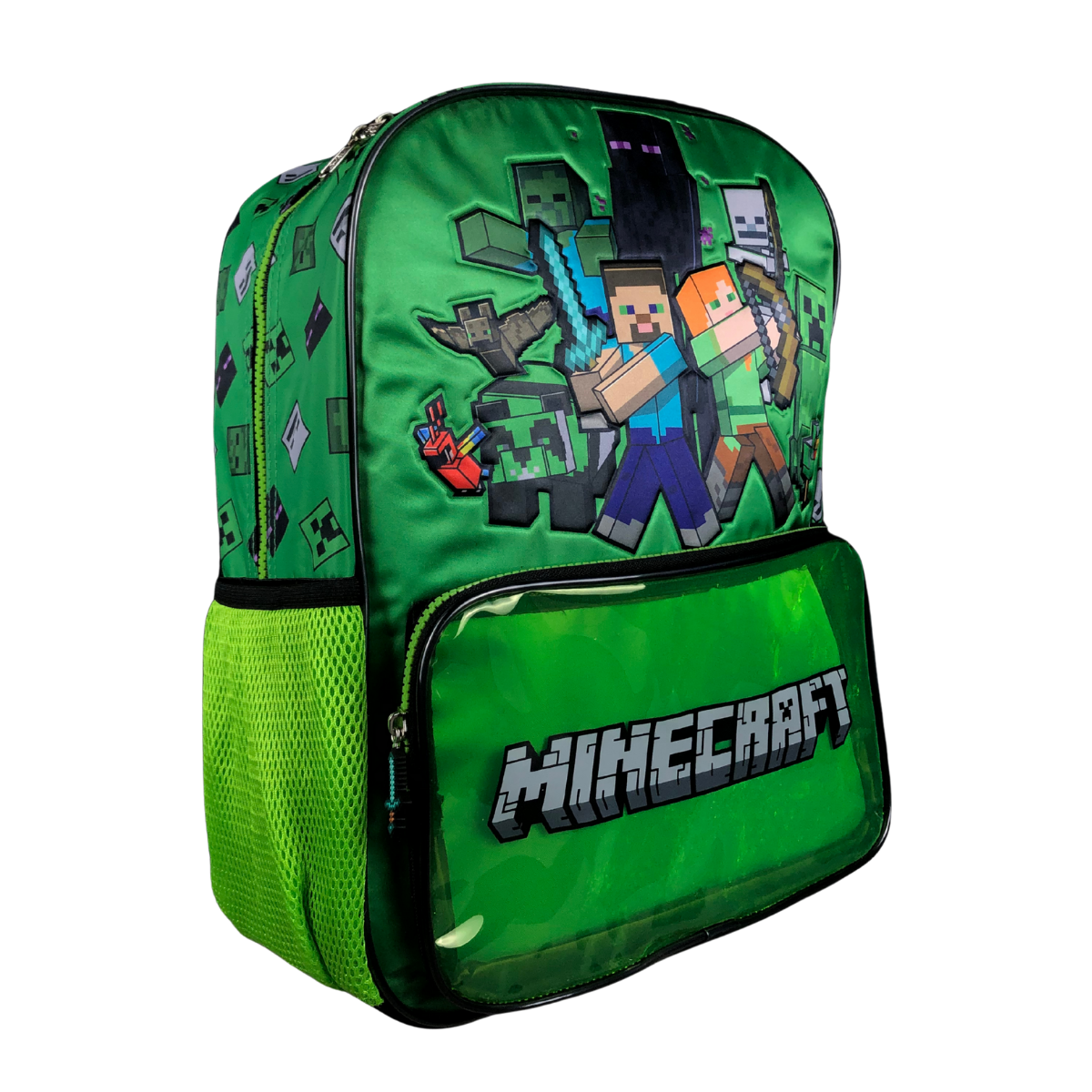 Foto 4 | Mochila Escolar De Minecraft