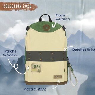 Foto 4 | Mochila Avatar Toph Nacion De Tierra Yadatex Porta Laptop Avt009-bp156a