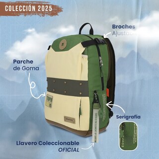 Foto 5 | Mochila Avatar Toph Nacion De Tierra Yadatex Porta Laptop Avt009-bp156a