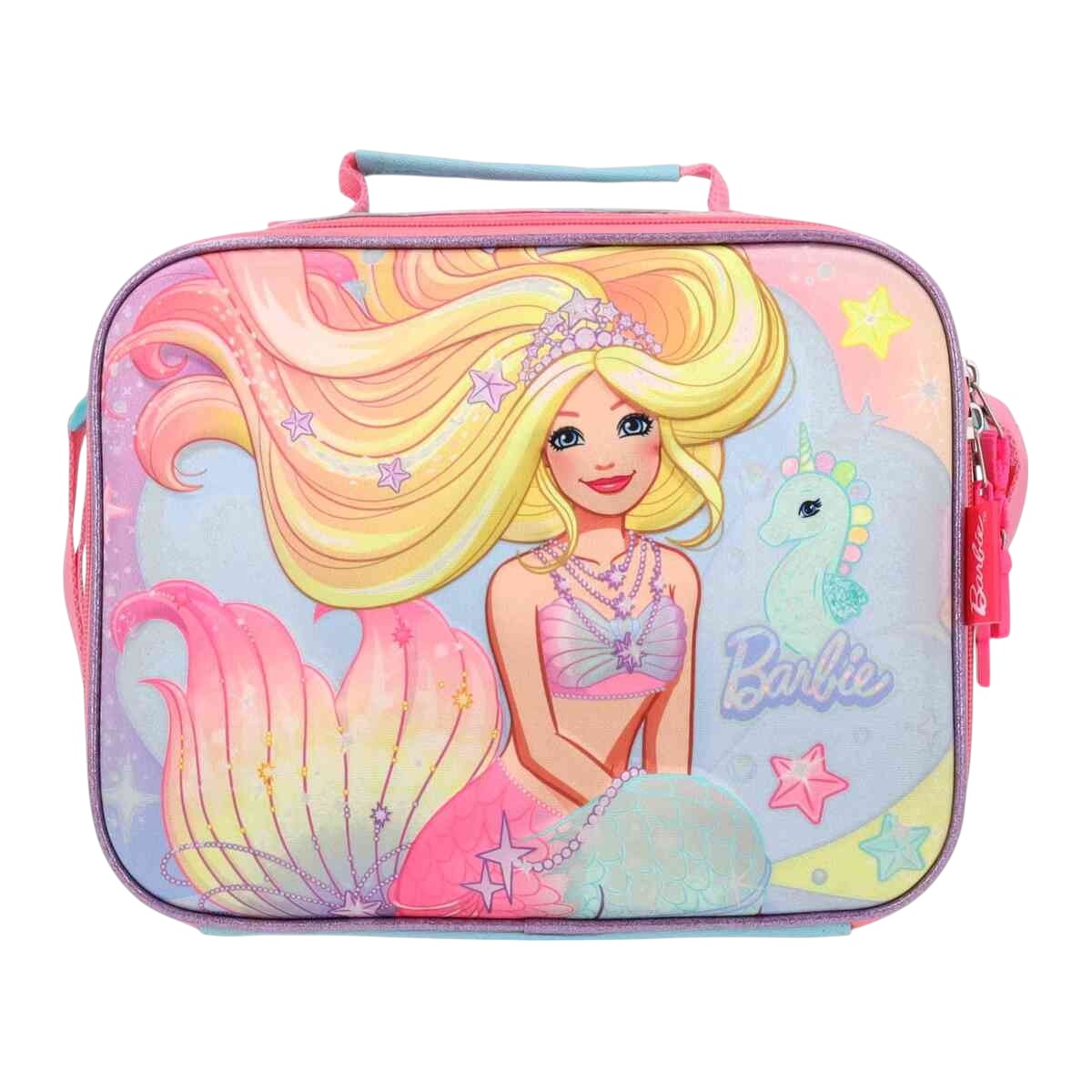 Foto 5 | Set Mochila  Lapicera Y Lonchera Grande Yadatex Barbie Brb083-se006a