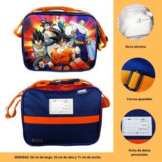 Foto 6 | Combo Mochila Lonchera Y Lapicera Dragon Ball