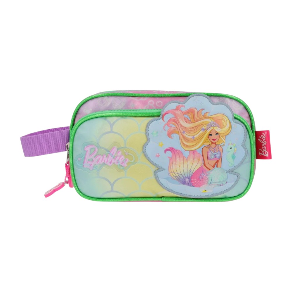 Lapicera Estuche Escolar Barbie Sirena Brb085-pc059a