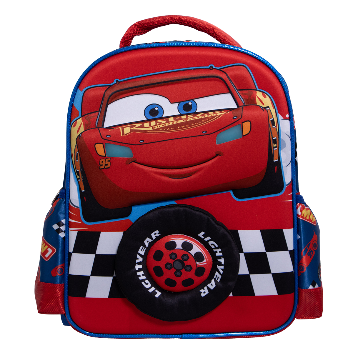 Foto 2 pulgar | Mochila Kinder Ruz Infantil Disney Cars 3d