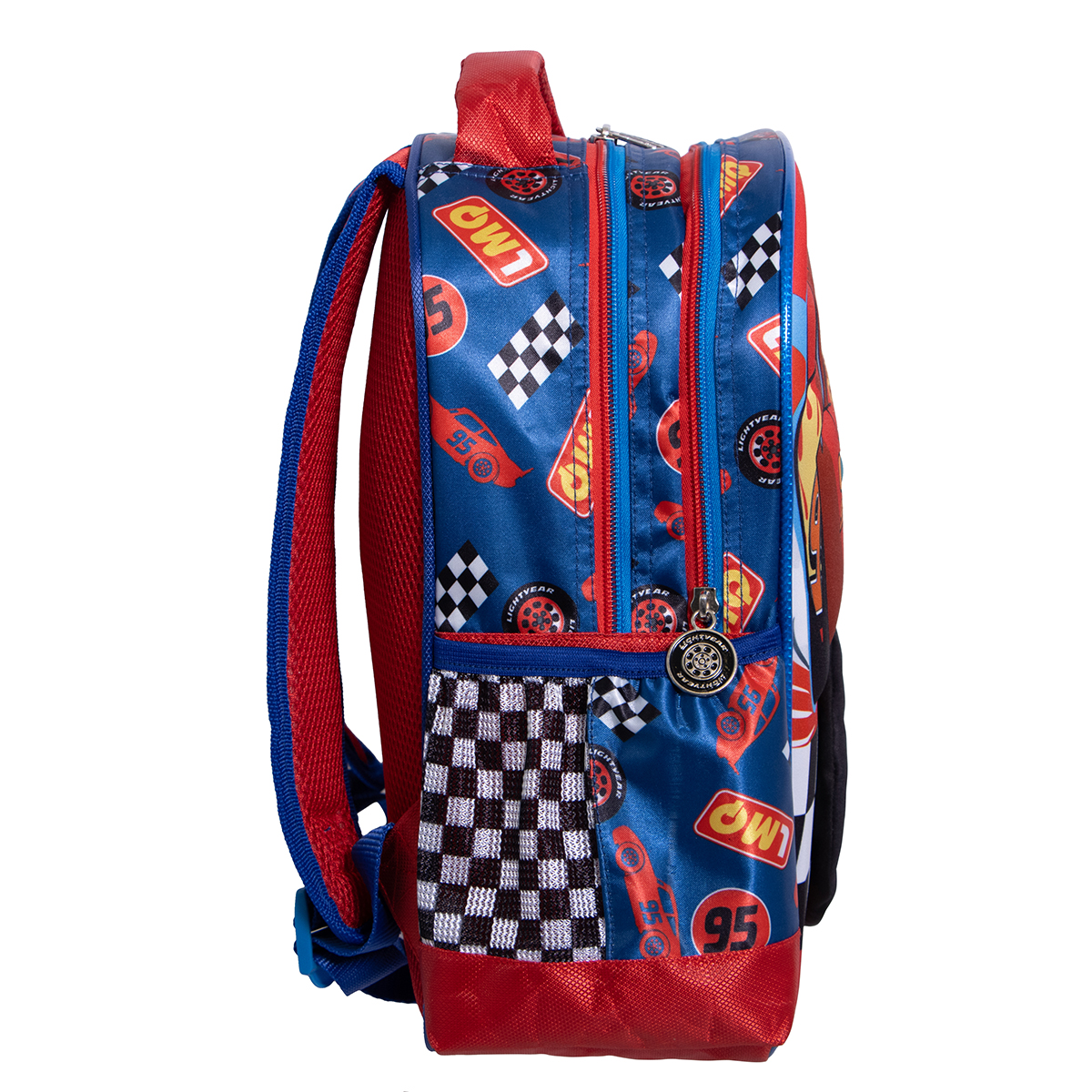 Foto 4 pulgar | Mochila Kinder Ruz Infantil Disney Cars 3d