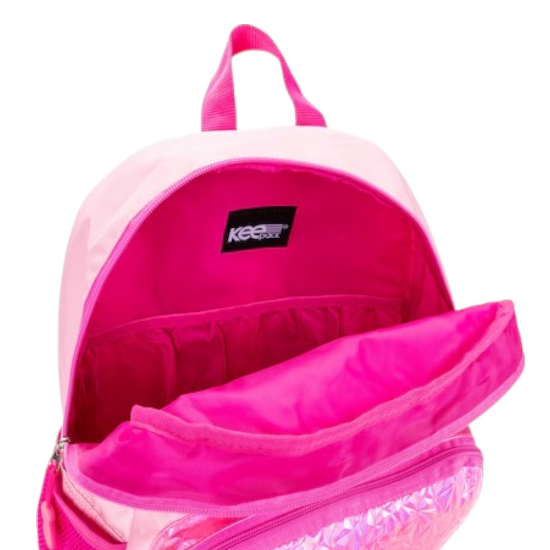 Foto 9 pulgar | Mochila Escolar Barbie Rosa Yadatex Porta Laptop Brb088-bp340a