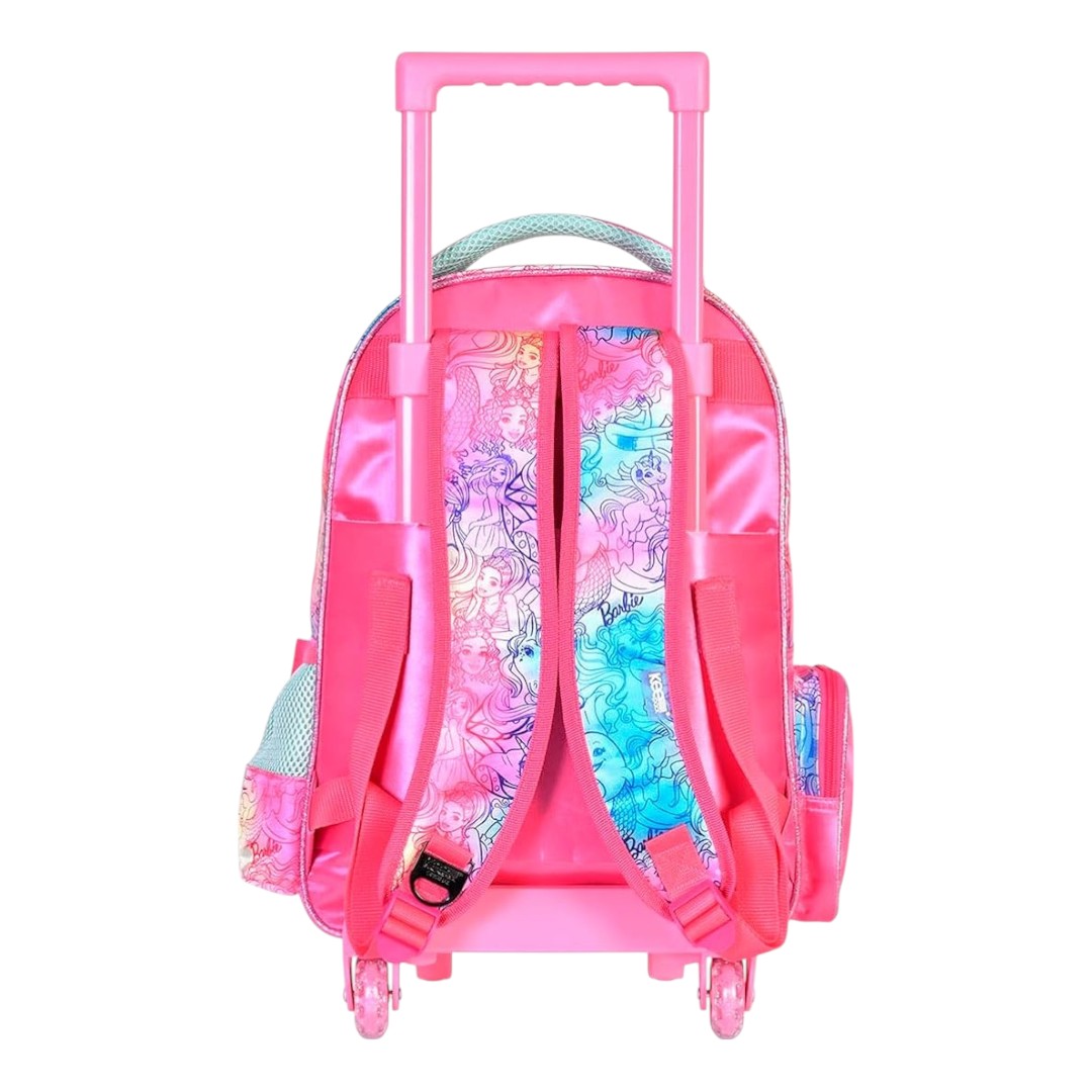 Foto 3 | Mochila Grande Ruedas Yadatex Barbie Unicornio Brb014-bp141t