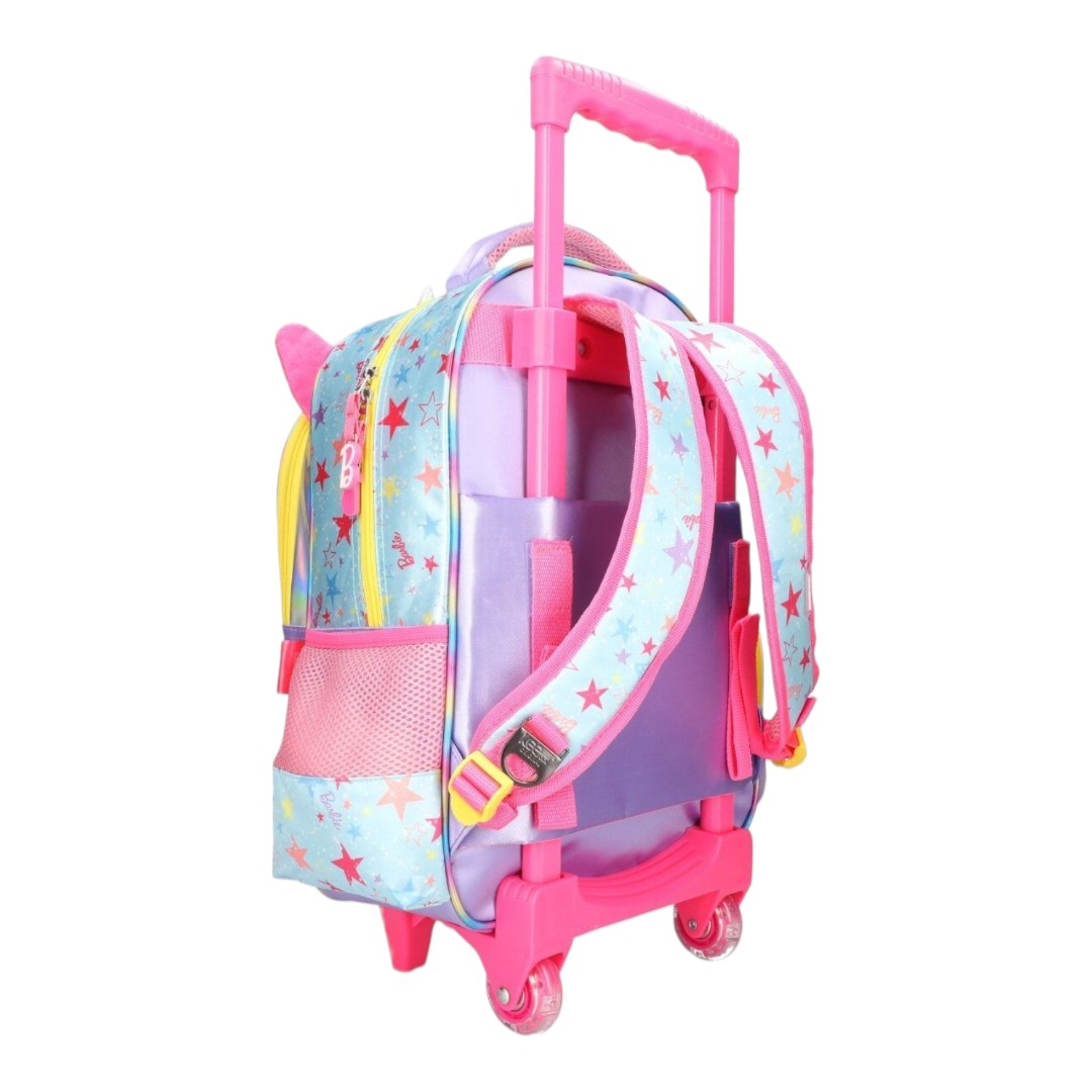 Foto 5 pulgar | Mochila Grande Ruedas Yadatex Barbie Unicornio Brb049-bp141t