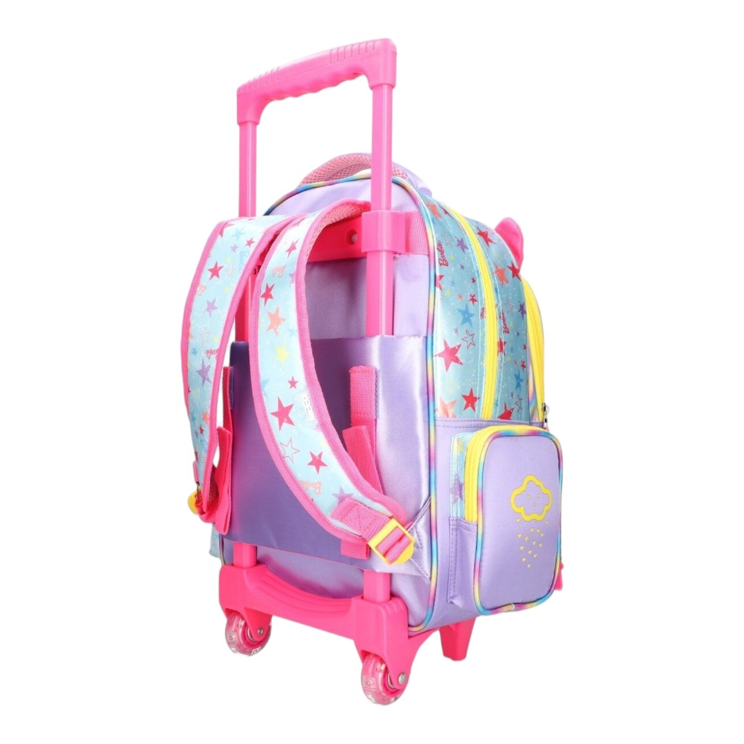 Foto 7 pulgar | Mochila Grande Ruedas Yadatex Barbie Unicornio Brb049-bp141t