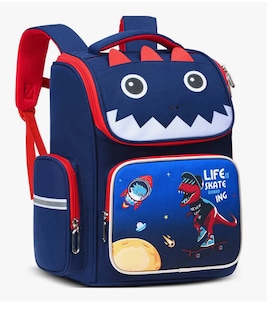 Foto 1 | Mochila Escolar Primaria Para Niños Infantil Dinosaurio Gran