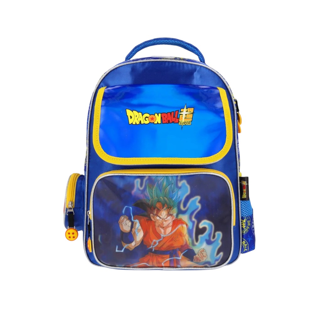 Mochila Grande Yadatex Dragon Ball Goku Ssj Blue Lenticular Dbs132-bp444a