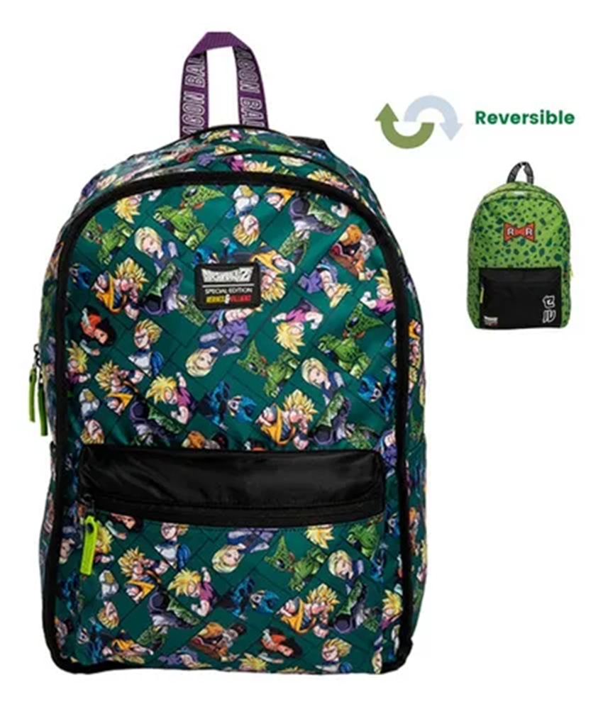 Foto 6 pulgar | Mochila Grande Escolar Dragon Ball Z Cell Yadatex Dbz54bp-204