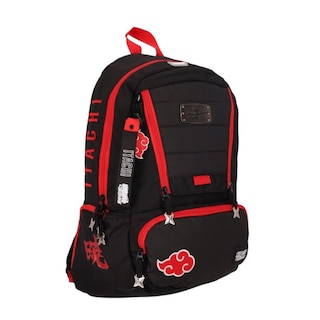 Foto 2 | Mochila Grande Yadatex Naruto Shippuden Negro Con Rojo Nts015-bp285a