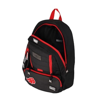 Foto 3 | Mochila Grande Yadatex Naruto Shippuden Negro Con Rojo Nts015-bp285a