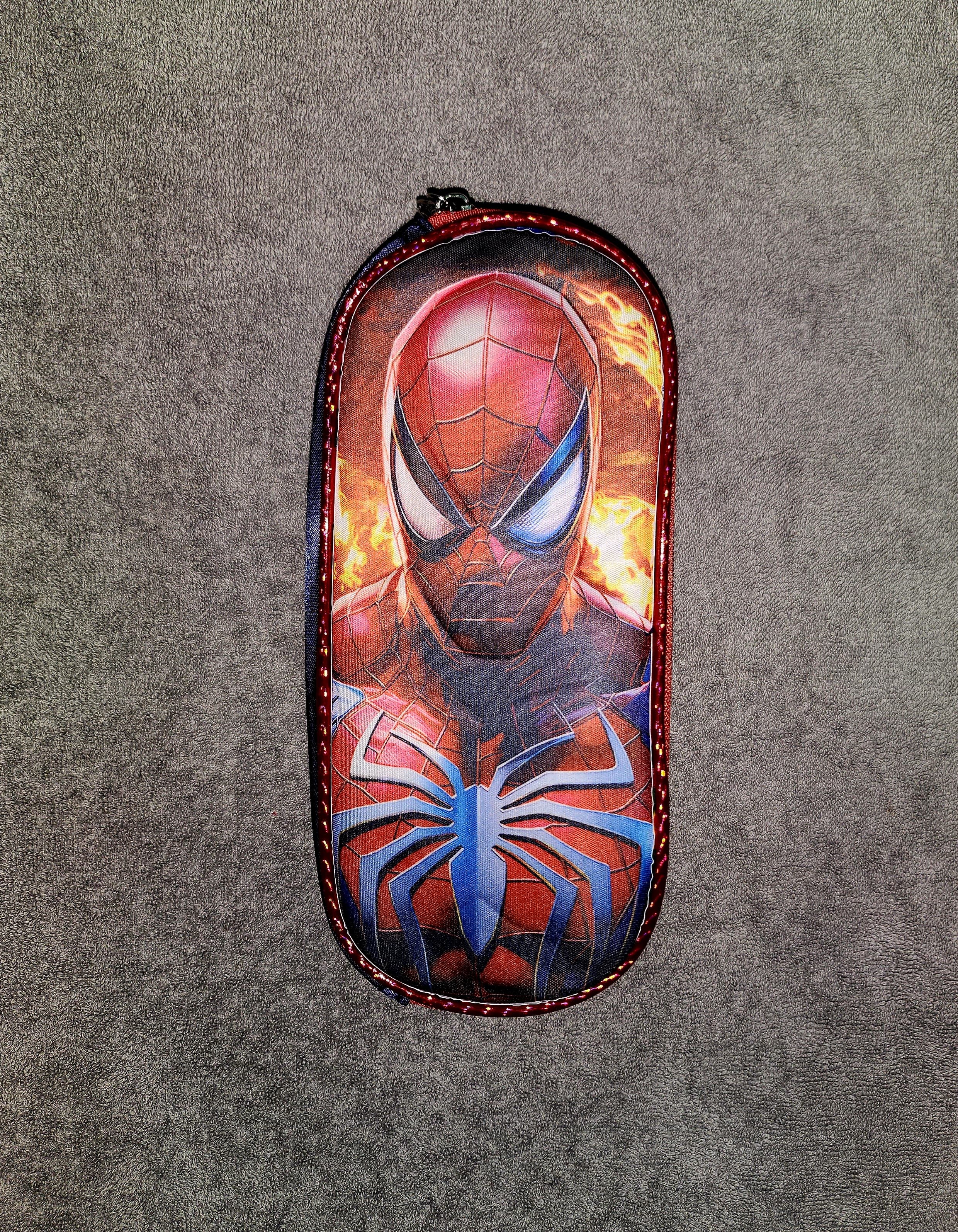 Foto 4 | Mochila Escolar Con Luz Led Incluye Lonchera Y Lapicera Con Diseño De Spider Man
