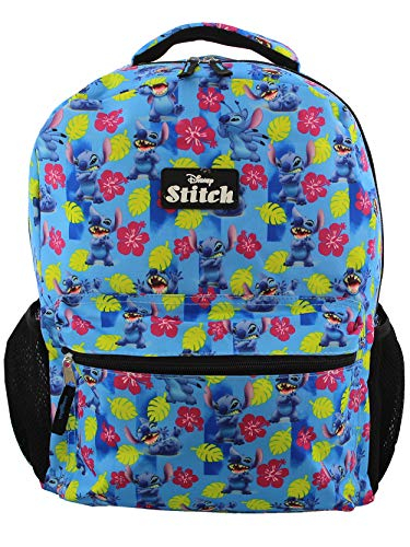 Foto 3 | Venta Internacional- Mochila Escolar De 16'' Lilo Y Stitch, Unisex (talla Única, Azul)