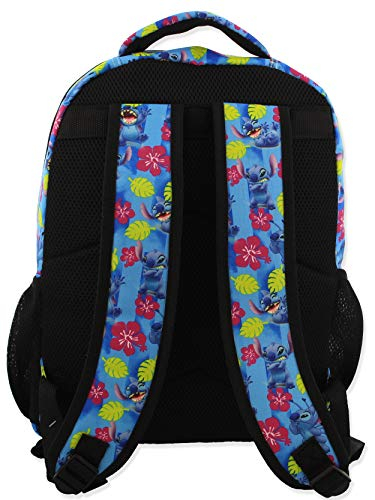 Foto 4 | Venta Internacional- Mochila Escolar De 16'' Lilo Y Stitch, Unisex (talla Única, Azul)