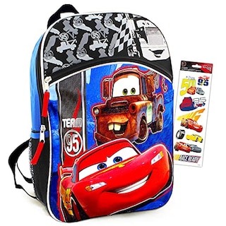 Foto 5 | Venta Internacional- Conjunto Mochila Disney Cars (niños Pequeños): Mochila 11'' Y Pegatinas (sum. Escolares)