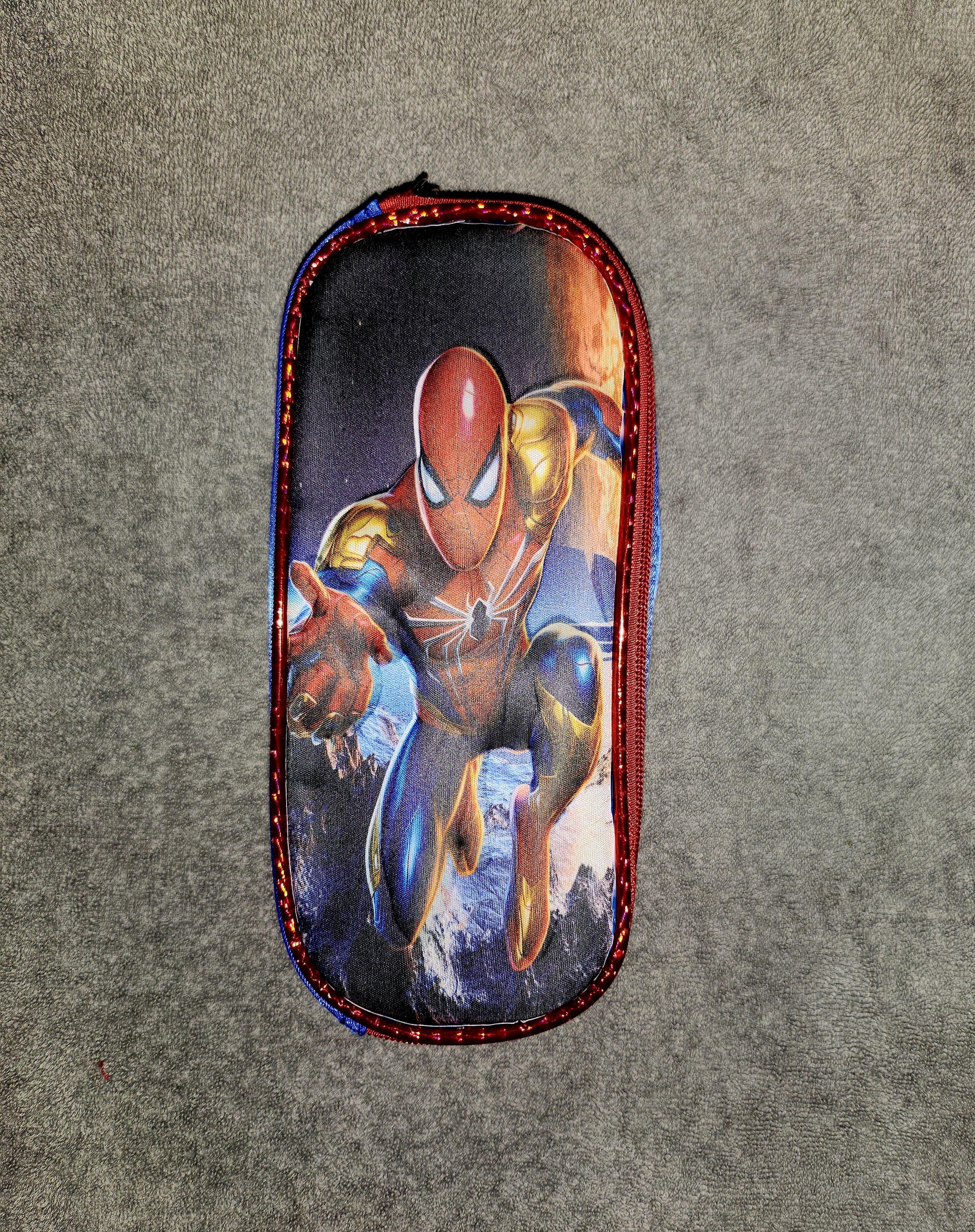 Foto 4 | Mochila Escolar Con Luz Led Incluye Lonchera Y Lapicera Con Diseño De Spider Man