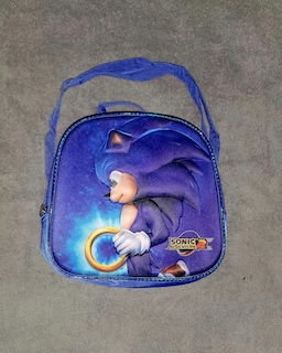 Foto 3 | Mochila Escolar Con Luz Led Incluye Lonchera Y Lapicera Con Diseño De Sonic