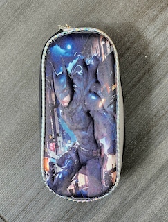 Foto 4 | Mochila Escolar Con Luz Led Incluye Lonchera Y Lapicera Con Diseño De Batman