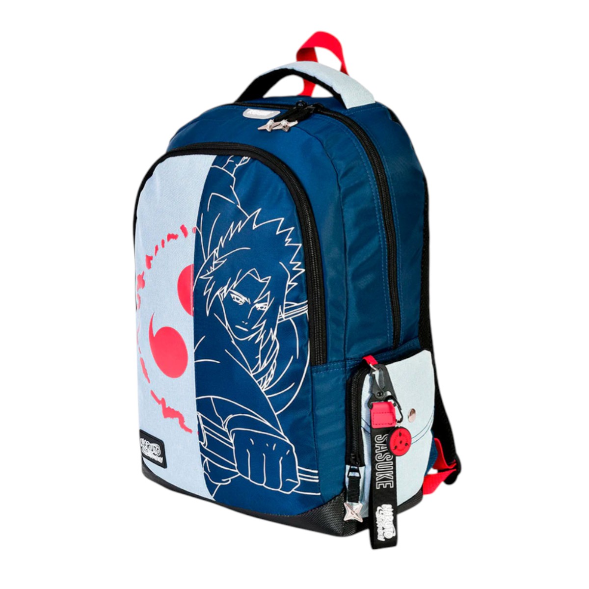 Foto 5 pulgar | Mochila Grande Yadatex Naruto Shippuden Sasuke Nts039-bp190a
