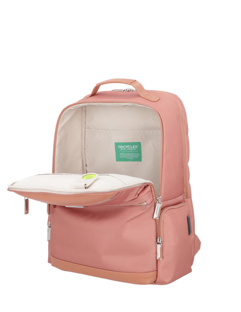 Foto 4 pulgar | Mochila Portalaptop Samsonite 17 Pulgadas Ventura Rosa
