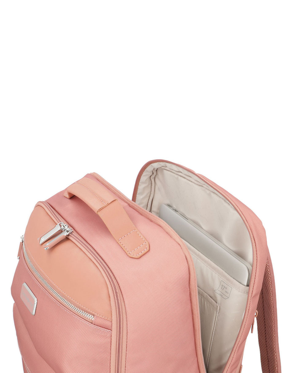Foto 8 pulgar | Mochila Portalaptop Samsonite 17 Pulgadas Ventura Rosa