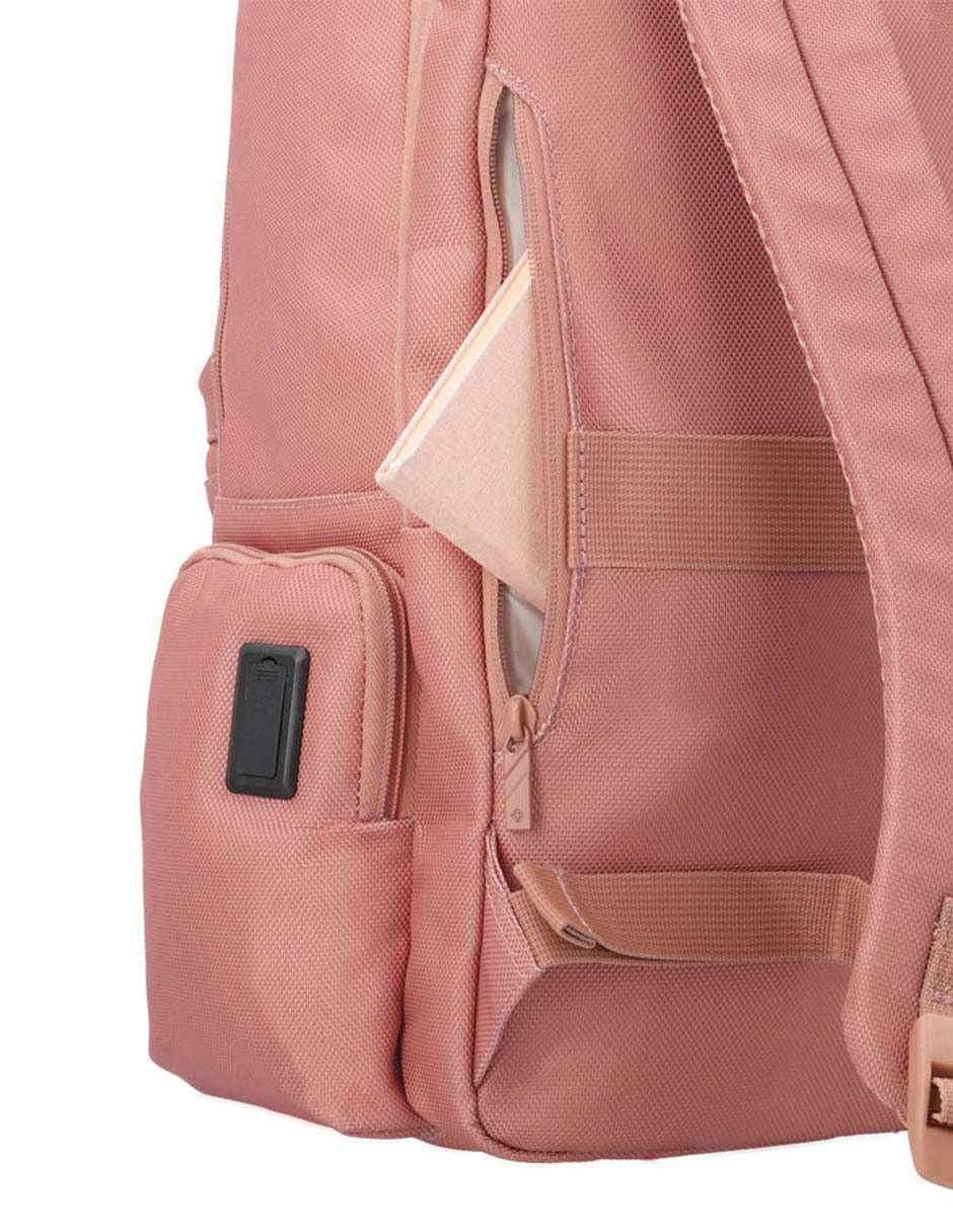 Foto 9 pulgar | Mochila Portalaptop Samsonite 17 Pulgadas Ventura Rosa